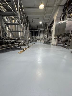 Устройство промышленных MMA полов AcryliCon