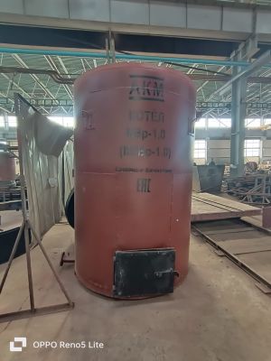 Steel hot-water boiler with manual stoker KVr-1.0 (KSVr-1.0)