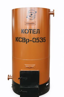Steel hot-water boiler with manual stoker KVr-0.535 (KSVr-0.535)