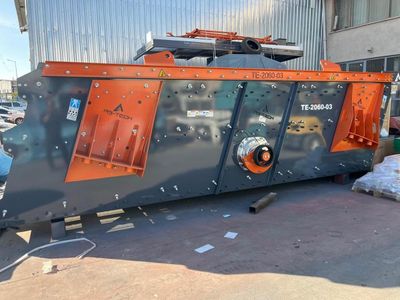 Грохот вибрационный 2000х6000мм - 3яруса ASTECH MAKINA