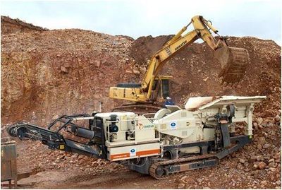 Мобильная щековая дробилка Metso LT 106