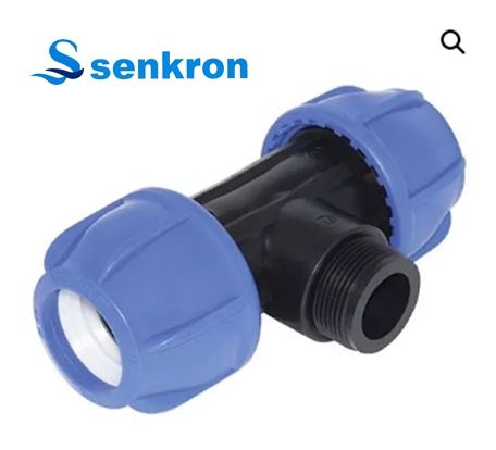 Compression tee from 20 to 110 size Senkron - 3