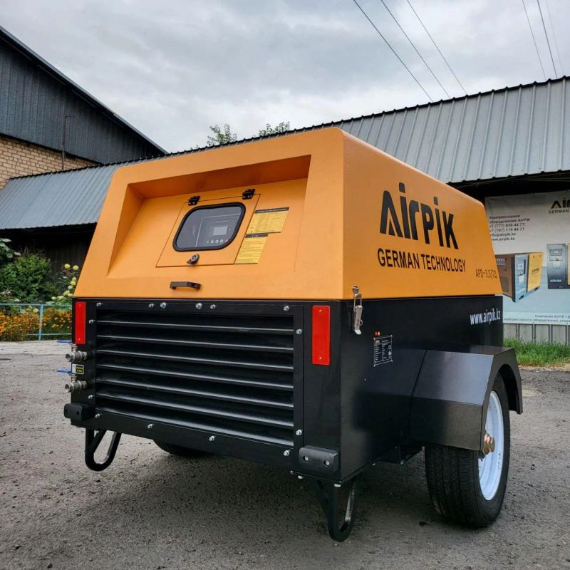 Diesel screw compressor AirPIK APD-3.5/7Q, 3.5 m³/min, 7 bar - 3