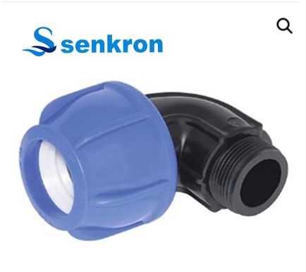 Senkron 20至110规格压缩弯头 - 3