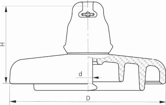 Изолятор стеклянный ПСВ-120Б - 2