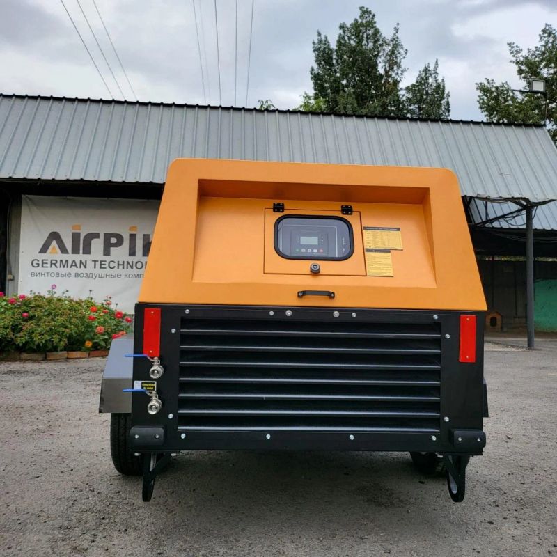 Diesel screw compressor AirPIK APD-3.5/7Q, 3.5 m³/min, 7 bar - 2