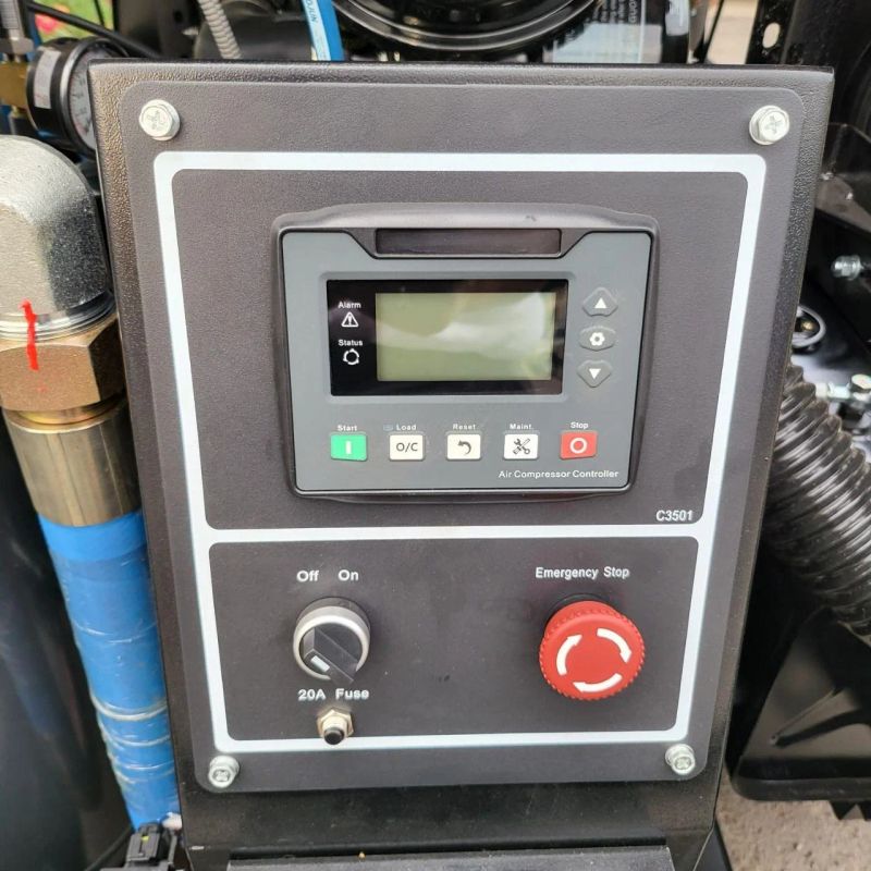 Diesel screw compressor AirPIK APD-3.5/7Q, 3.5 m³/min, 7 bar - 4
