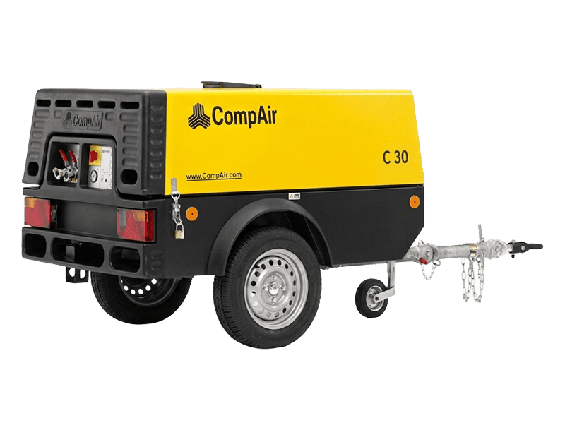 Передвижной дизельный компрессор CompAir C30 (6 бар) - 1