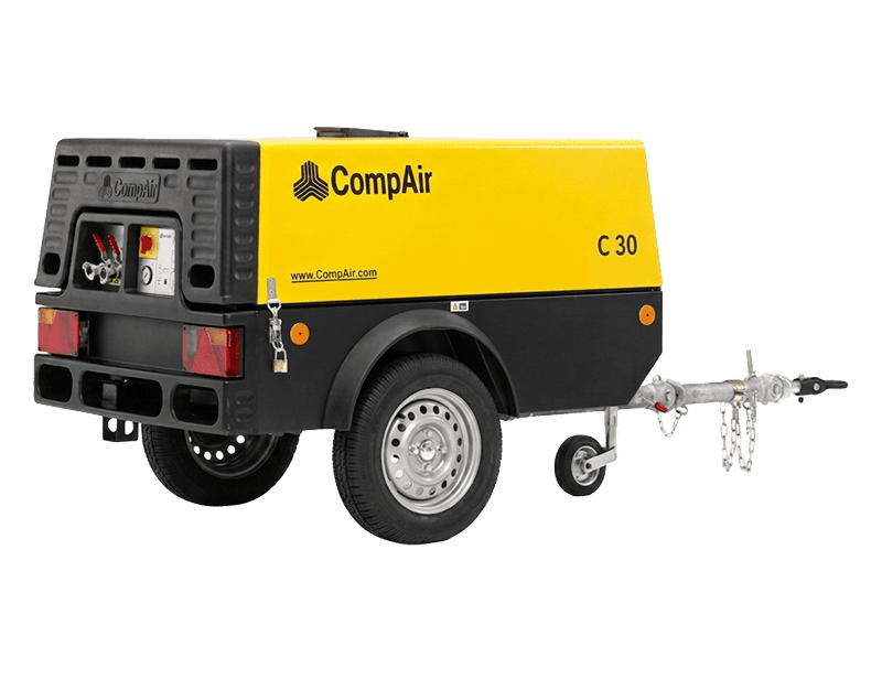 Передвижной дизельный компрессор CompAir C30 (6 бар)